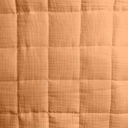 Solid Quilted Cotton Melon